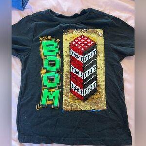 Minecraft Sequin Flip Top